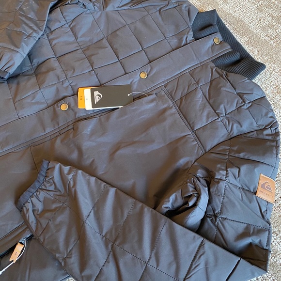 ⛄️ Quiksilver MEN'S CRUISER JACKET primal-oft PERFORMANCE NWT ⛄️ - Picture 2 of 3